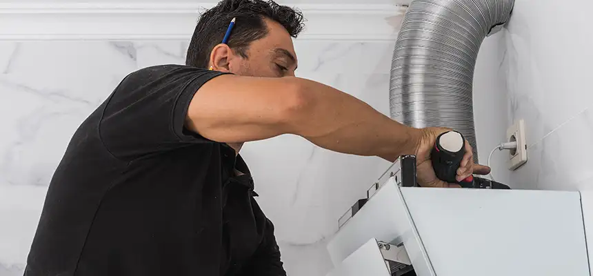 Precision In-wall Dryer Vent Cleaning & Rerouting Corrections in Newport Beach, CA